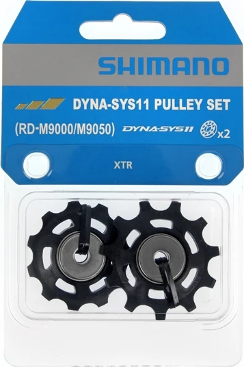 Galinio pavarų perjungėjo ratukų komplektas Shimano RD-M9000