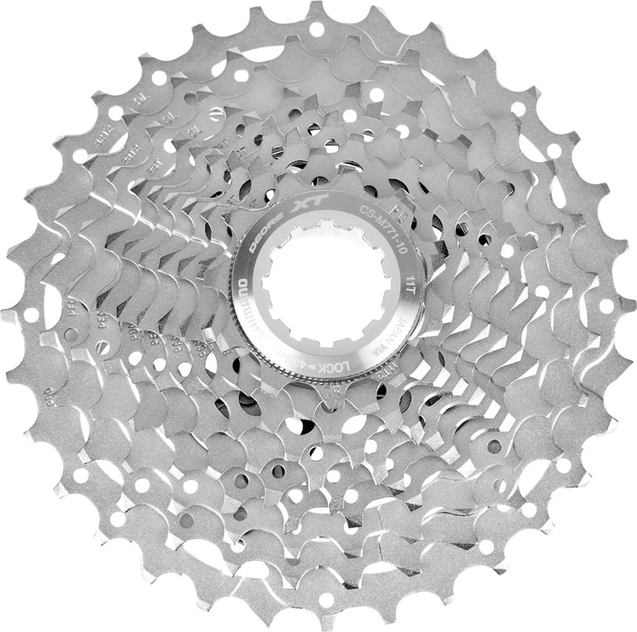 „Shimano“ kasetė, 10 pavarų, 11-32TCS-M771-10 Deore XT