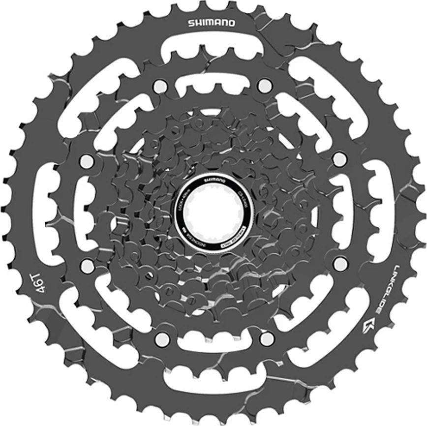 Galinis žvaigždžių blokas Shimano CUES CS-LG400 9-speed-11-46T