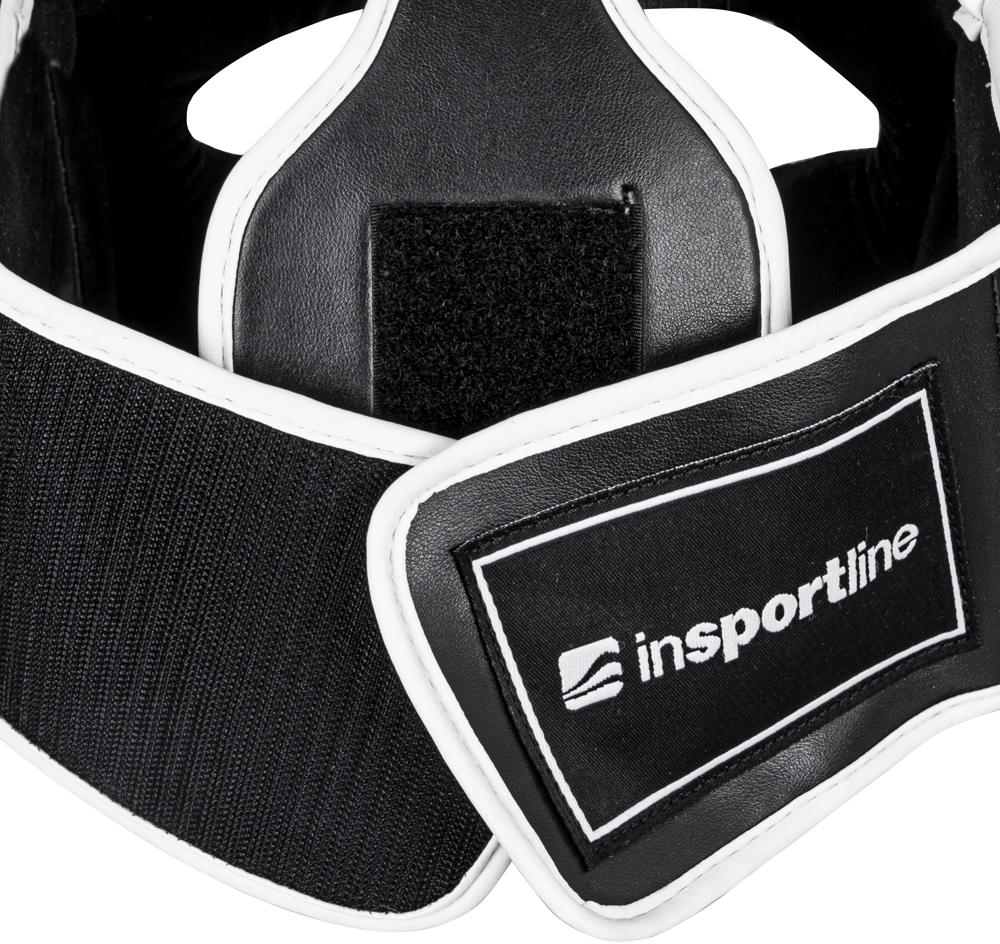 Galvos apsauga inSPORTline Truluck - Juodas-Baltas M