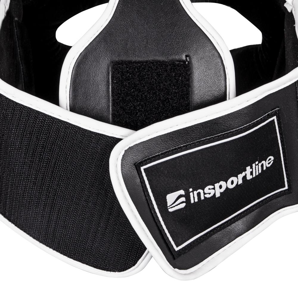 Galvos apsauga inSPORTline Truluck - Juodas-Baltas M