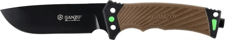 Ganzo Firebird Peilis su fiksuota geležte Ganzo G8012V2-DY flintlock