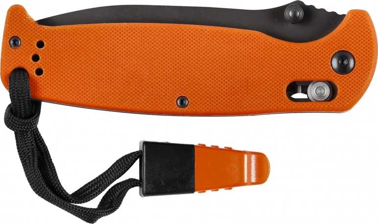 Ganzo Firebird Ganzo G7413-OR-WS sulankstomas peilis su švilpuku