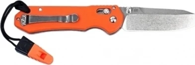 Ganzo Firebird Sulankstomas peilis Ganzo G7452-OR-WS su švilpuku