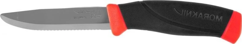 Gelbėjimo peilis Morakniv Companion F, nerūdijantis plienas, raudonas
