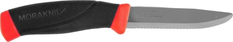 Gelbėjimo peilis Morakniv Companion F, nerūdijantis plienas, raudonas