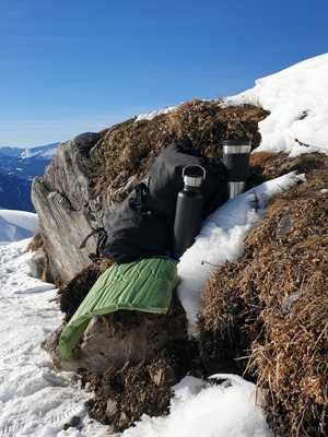 Gertuvė Origin Outdoors Insulated Active, 0.75L, juoda-matinė