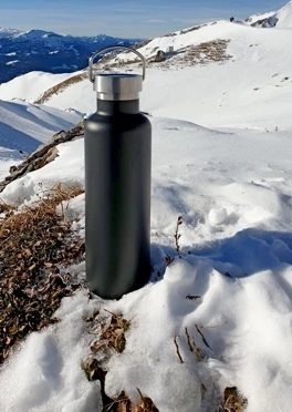 Gertuvė Termosas Origin Outdoors Insulated Active, 0,75 l, juodas, matinis