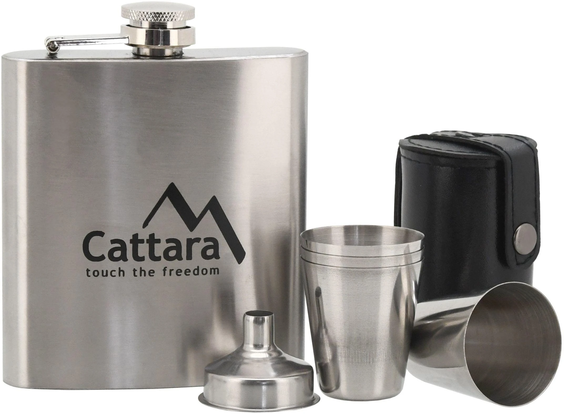 Gertuvė su 4 stikliukais Cattara 175 ml