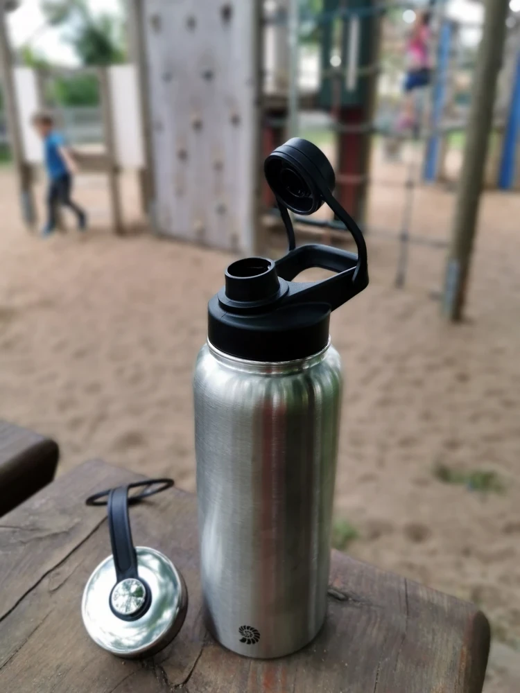 Gertuvė Termosas Origin Outdoors Insulated WM Deluxe, 1 l, nerūdijantis plienas, matinis