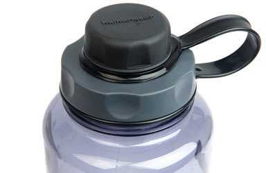 Gertuvės dangtelis Nalgene CapCAP, juodas
