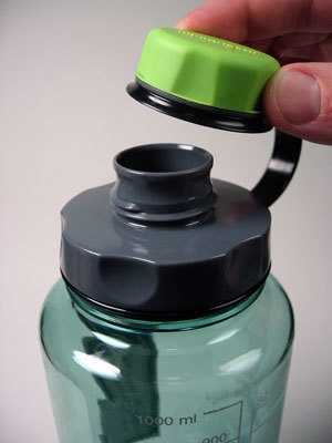Gertuvės dangtelis Nalgene CapCAP, žalias