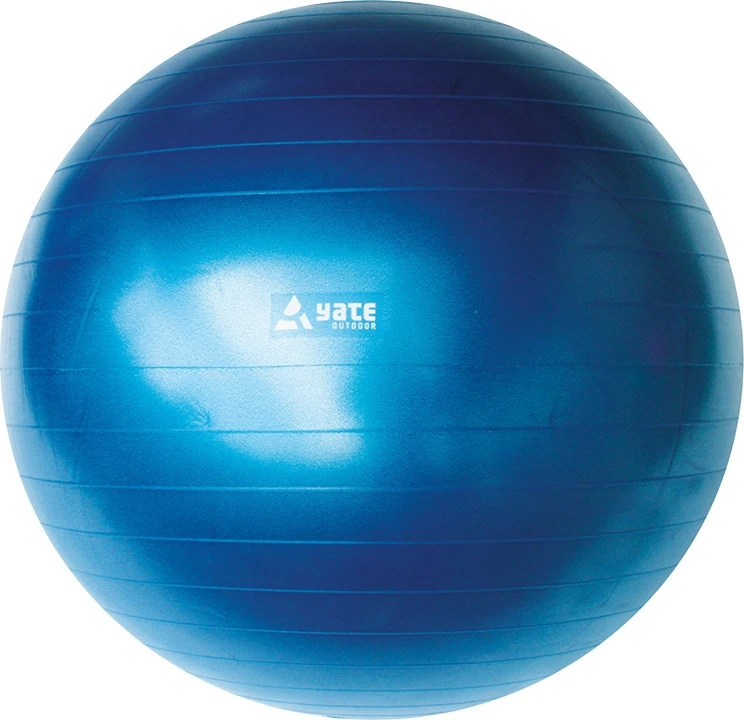 Gimnastikos kamuolys Yate, 65 cm, mėlynas
