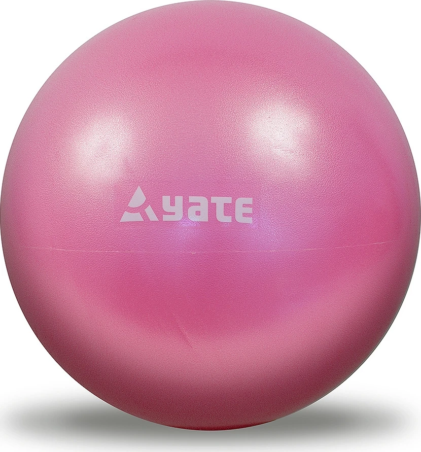 Gimnastikos kamuolys Yate Over, 26 cm - rožinis