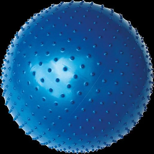 Gimnastikos kamuolys Yate, su spygliais, 65 cm