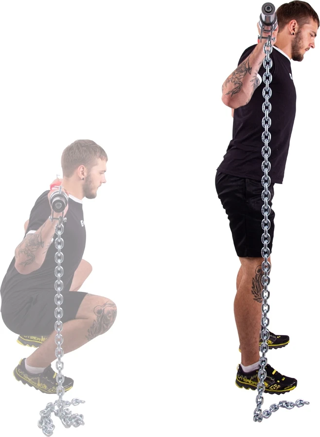 Grandinė svorių kėlimui inSPORTline Chainbos 5kg