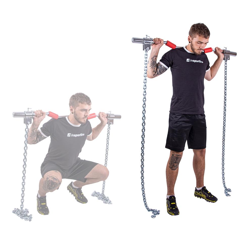Grandinė svorių kėlimui inSPORTline Chainbos 15kg