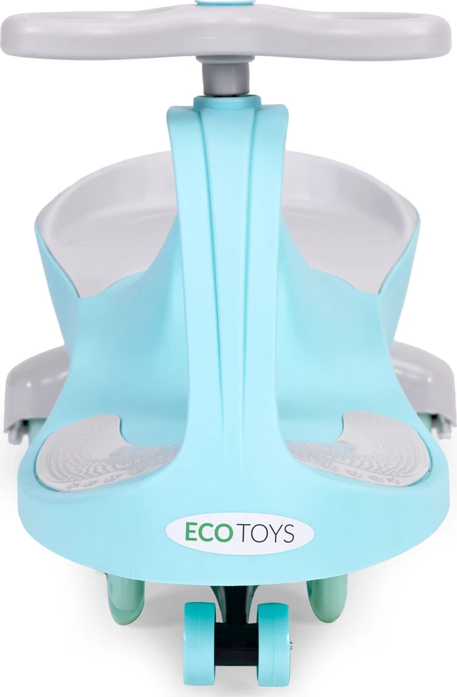 Gravity ride vaikiškos transporto priemonės ratai LED mėlyni ECOTOYS