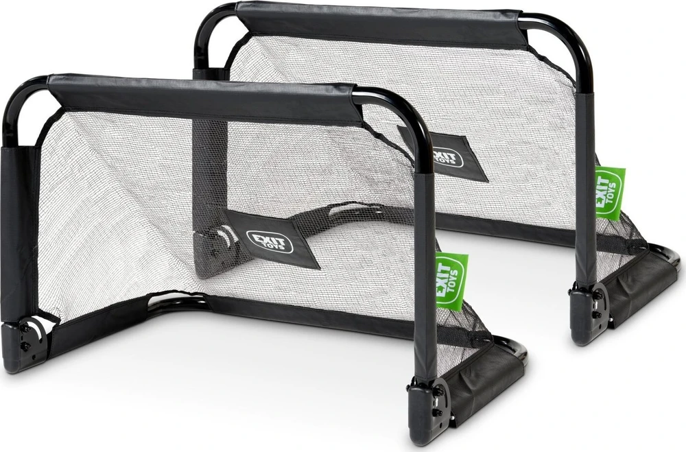Greitai ir lengvai surenkami futbolo vartai Exit Pico 90x60cm (2vnt.)