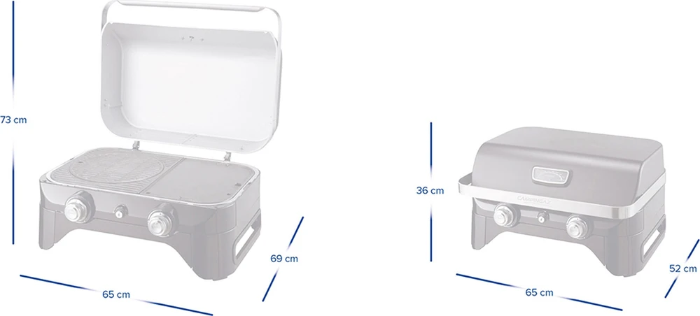 Dujinis grilis Campingaz Attitude 2100 LX