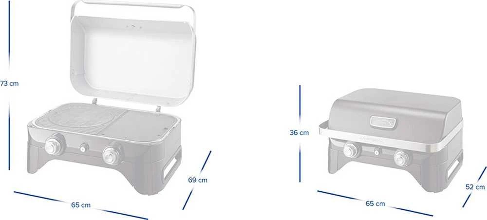 Dujinis grilis Campingaz Attitude 2100 LX