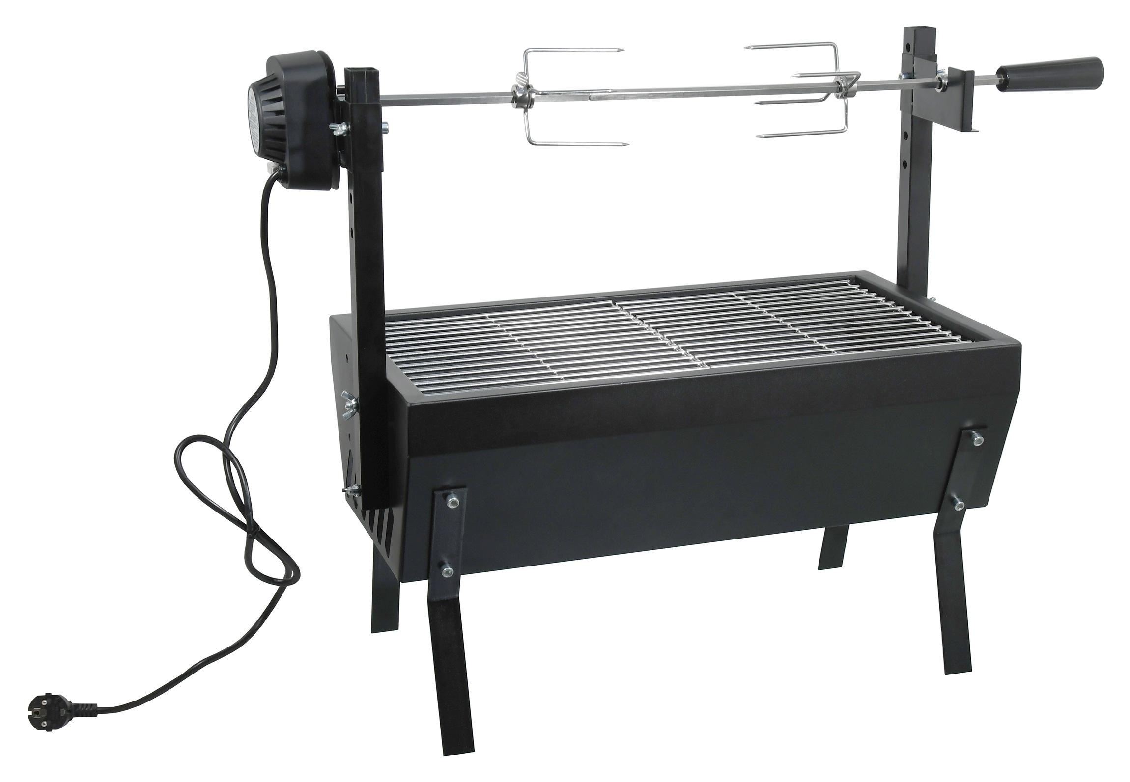Grilis su elektriniu varikliu 230 V Cattara Barbecue 60 cm