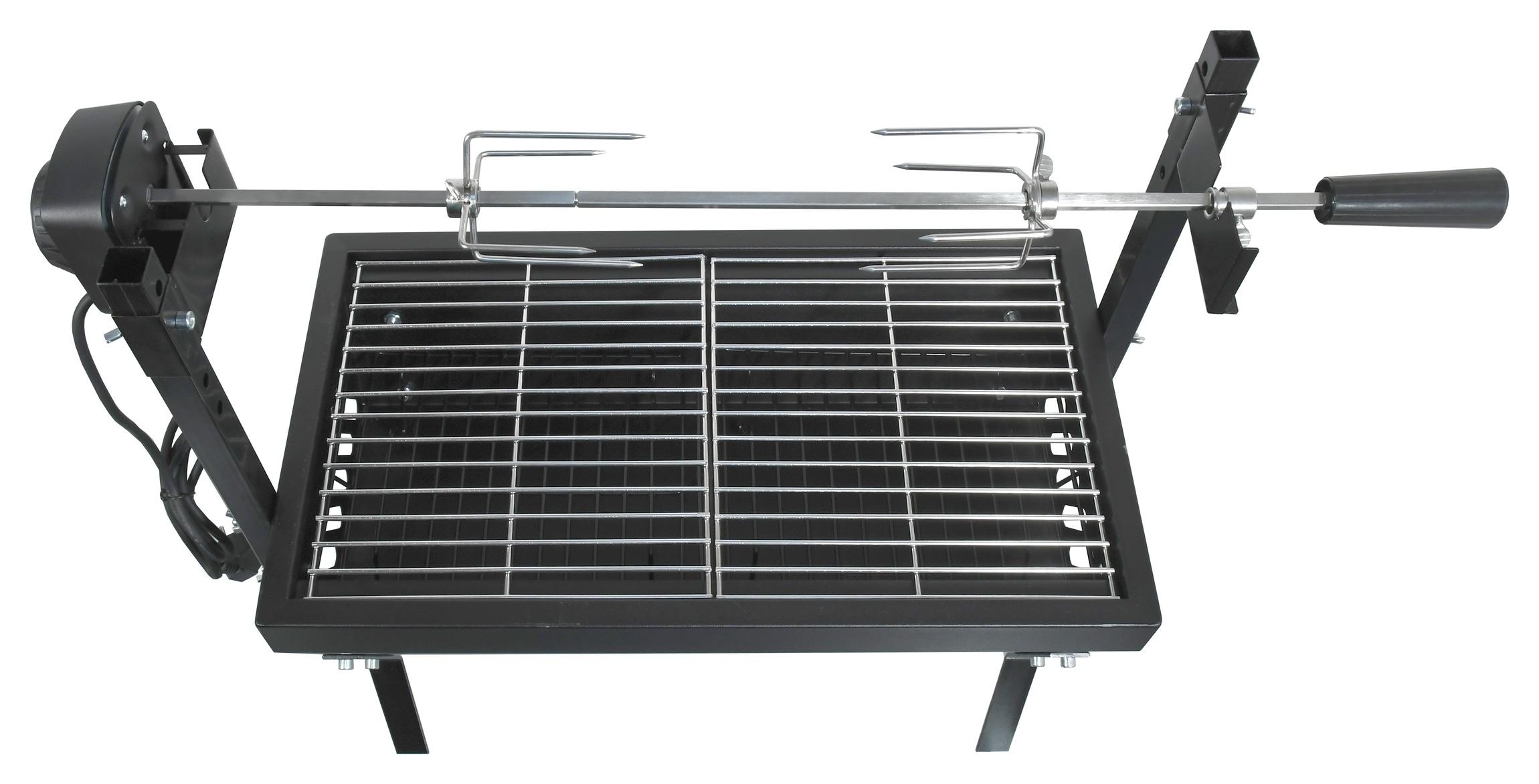 Grilis su elektriniu varikliu 230 V Cattara Barbecue 60 cm