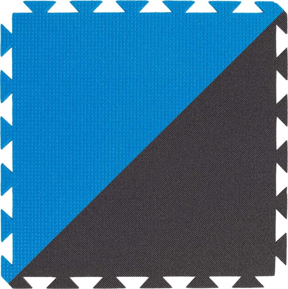 Grindų danga Yate, 43x43x1,0 cm, juoda/mėlyna