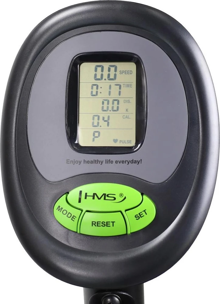 Horizontalus magnetinis dviratis treniruoklis HMS R9259 Plus juodas-žalias