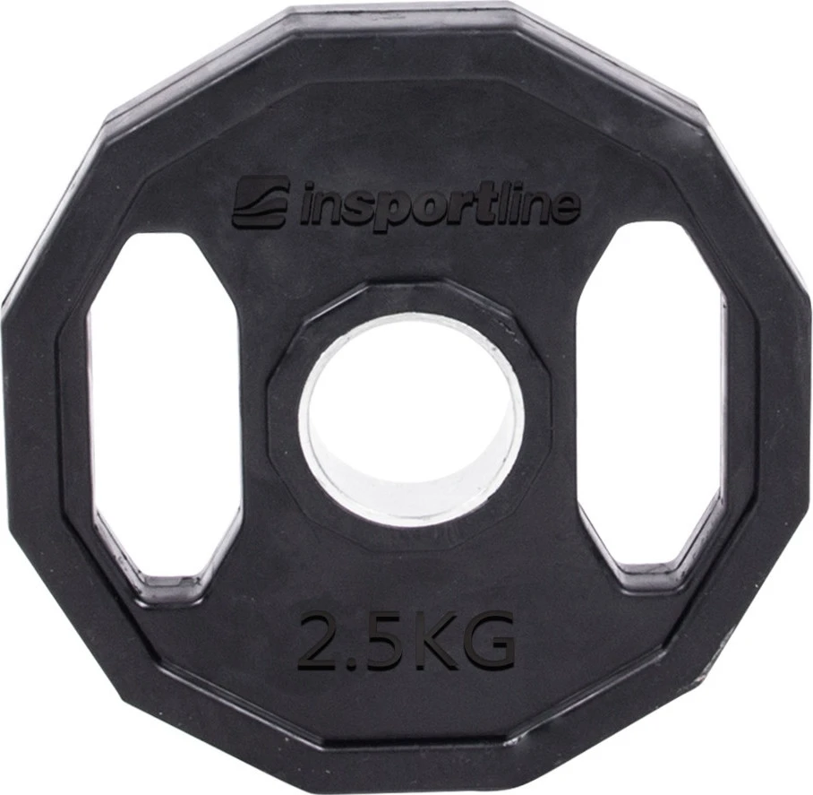 Guma padengtas olimpinis svoris 50mm inSPORTline Ruberton 2,5kg