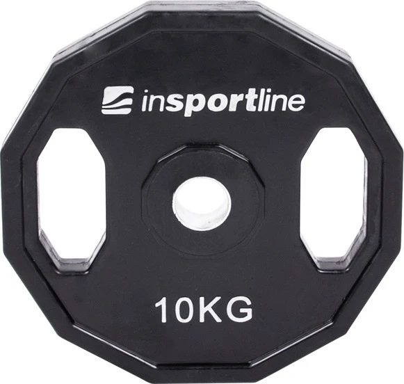 Guma padengtas svoris 30mm inSPORTline Ruberton 10kg