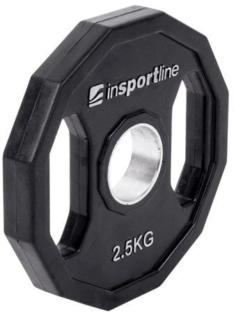 Guma padengtas olimpinis svoris 50mm inSPORTline Ruberton 2,5kg