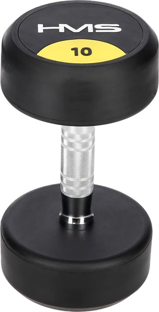 Guminis hantelis HMS HG Pro - 10 kg