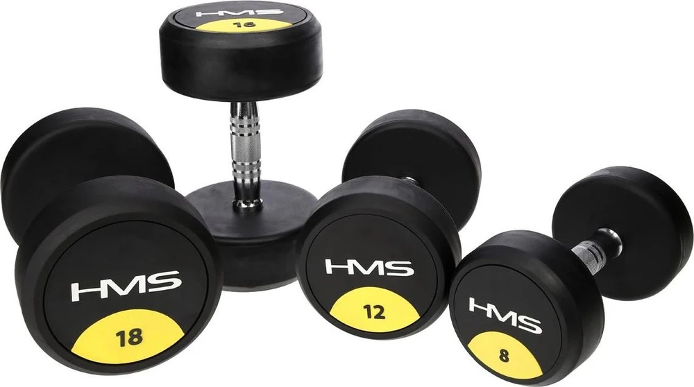 Guminis hantelis HMS HG Pro - 3kg