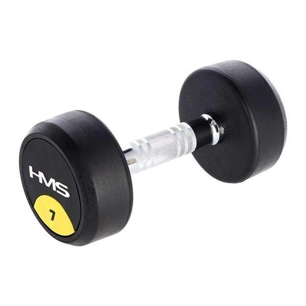 Guminis hantelis HMS HG Pro - 10 kg