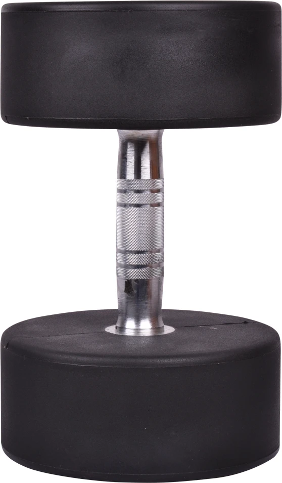 Gumuotas hantelis inSPORTline PRO 28kg