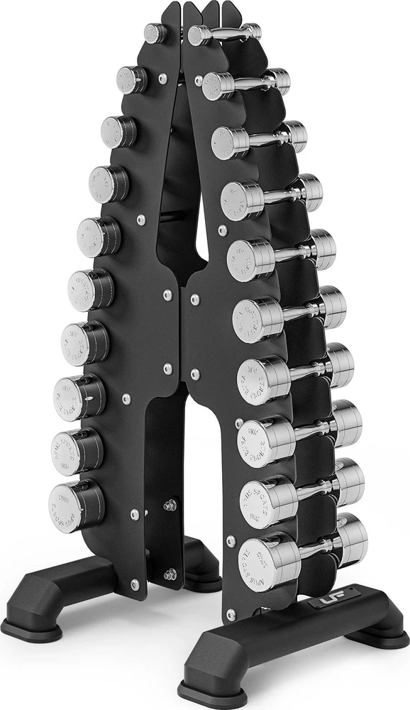 Chromuotas hantelių stovas UpForm UR-S005