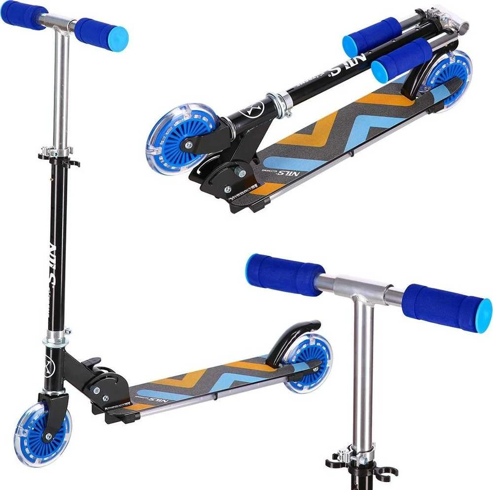 HD025 MĖLYNAS MOTOROLERIS NILS EXTREME