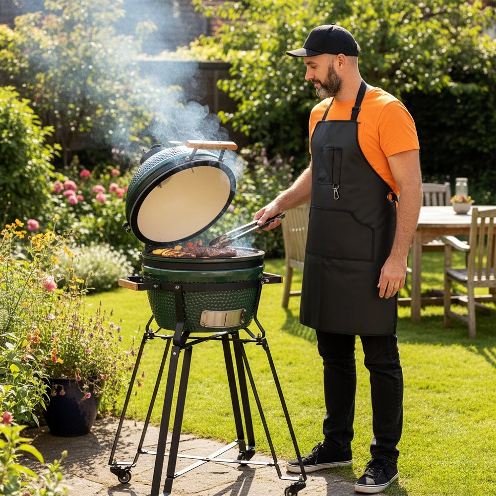Heat-Resistant Grilis Apron inSPORTline Aphares 73 x 65 cm