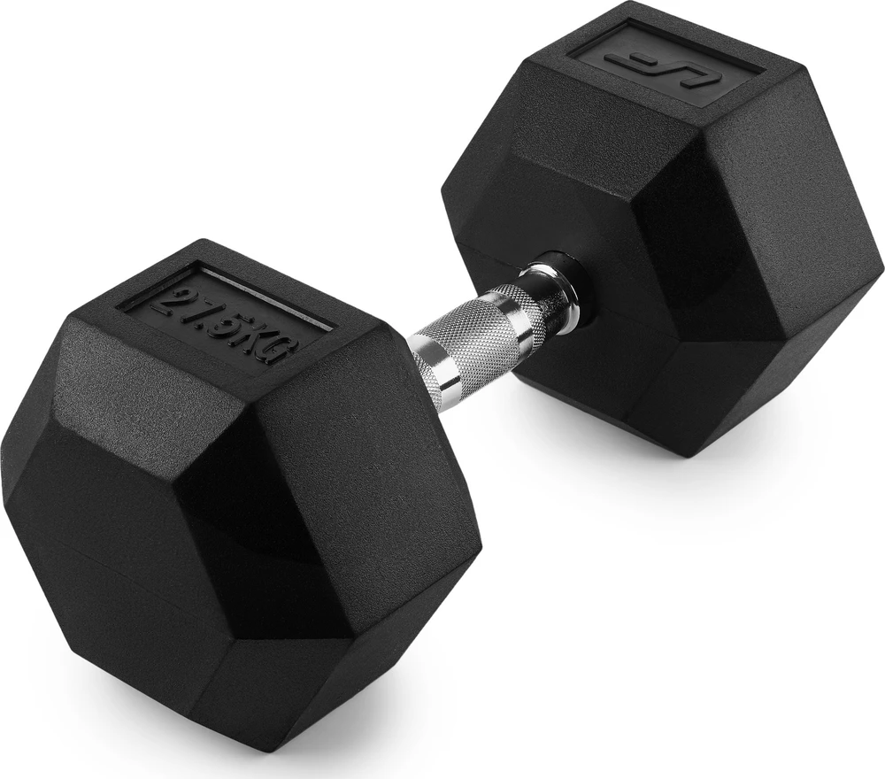 HEX guminis ketaus hantelis, 27,5kg - UpForm