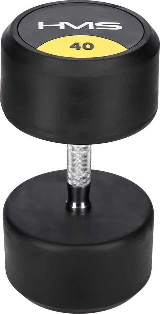 Guminis hantelis HMS HG Pro - 40 kg