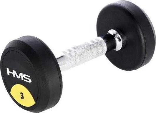 Guminis hantelis HMS HG Pro - 40 kg