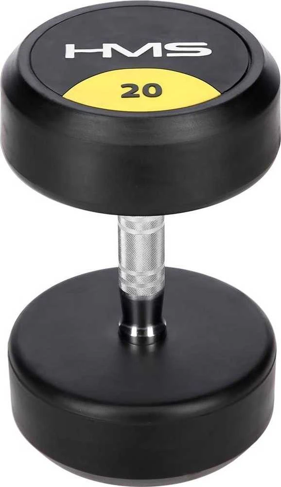 Guminis hantelis HMS HG Pro - 40 kg