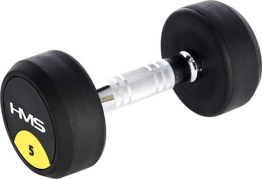 Guminis hantelis HMS HG Pro - 40 kg