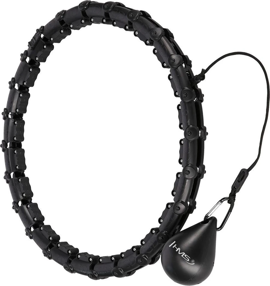 HHW02 juodas svorinis hula lankas HMS