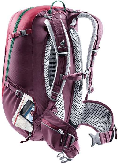 Hiking Backpack Deuter Trans Alpine 28 SL - Juodas