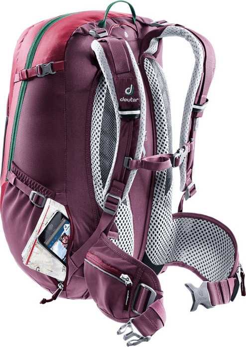 Hiking Backpack Deuter Trans Alpine 28 SL - Juodas