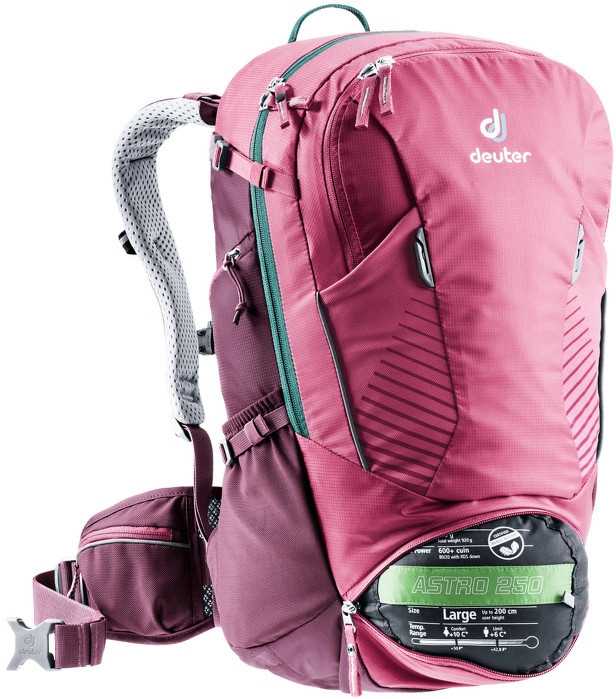 Hiking Backpack Deuter Trans Alpine 28 SL - Juodas