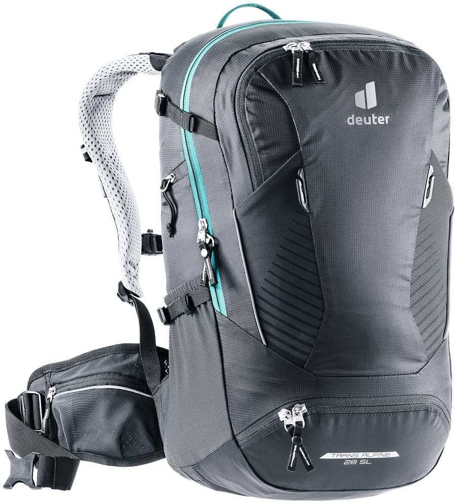 Hiking Backpack Deuter Trans Alpine 28 SL - Juodas