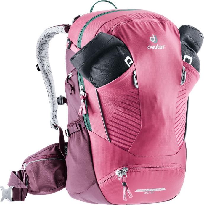 Hiking Backpack Deuter Trans Alpine 28 SL - Juodas